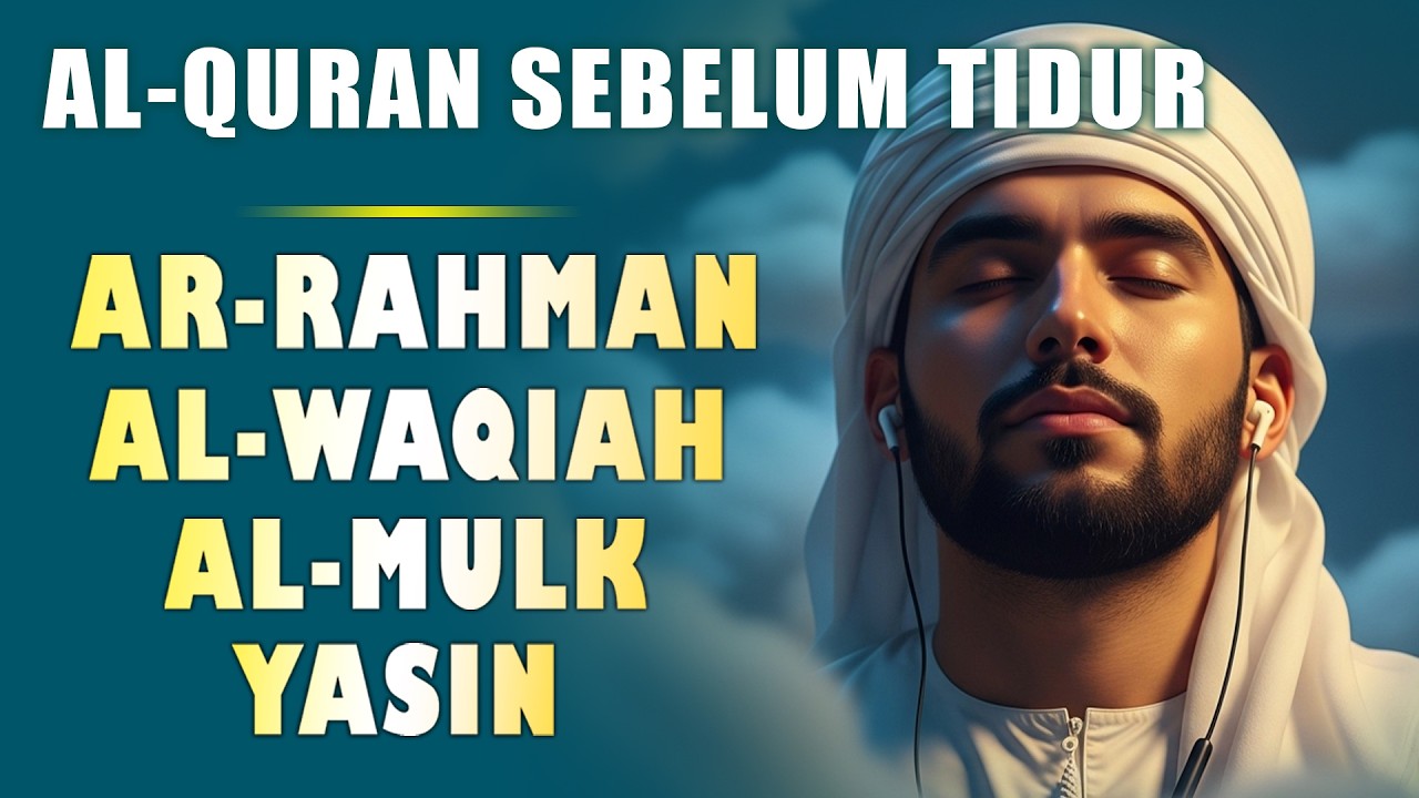 Al Quran Sebelum Tidur | Surat Rahman,Waqiah,Mulk  Yasin | Bacam Al Quran | Muhammad Hizaji