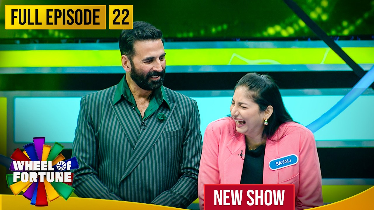 Akshay Kumar | Ep 22 | बाज़ू में खड़े होकर Akshay Kumar के साथ मस्ती की lady ने! | Wheel of Fortune