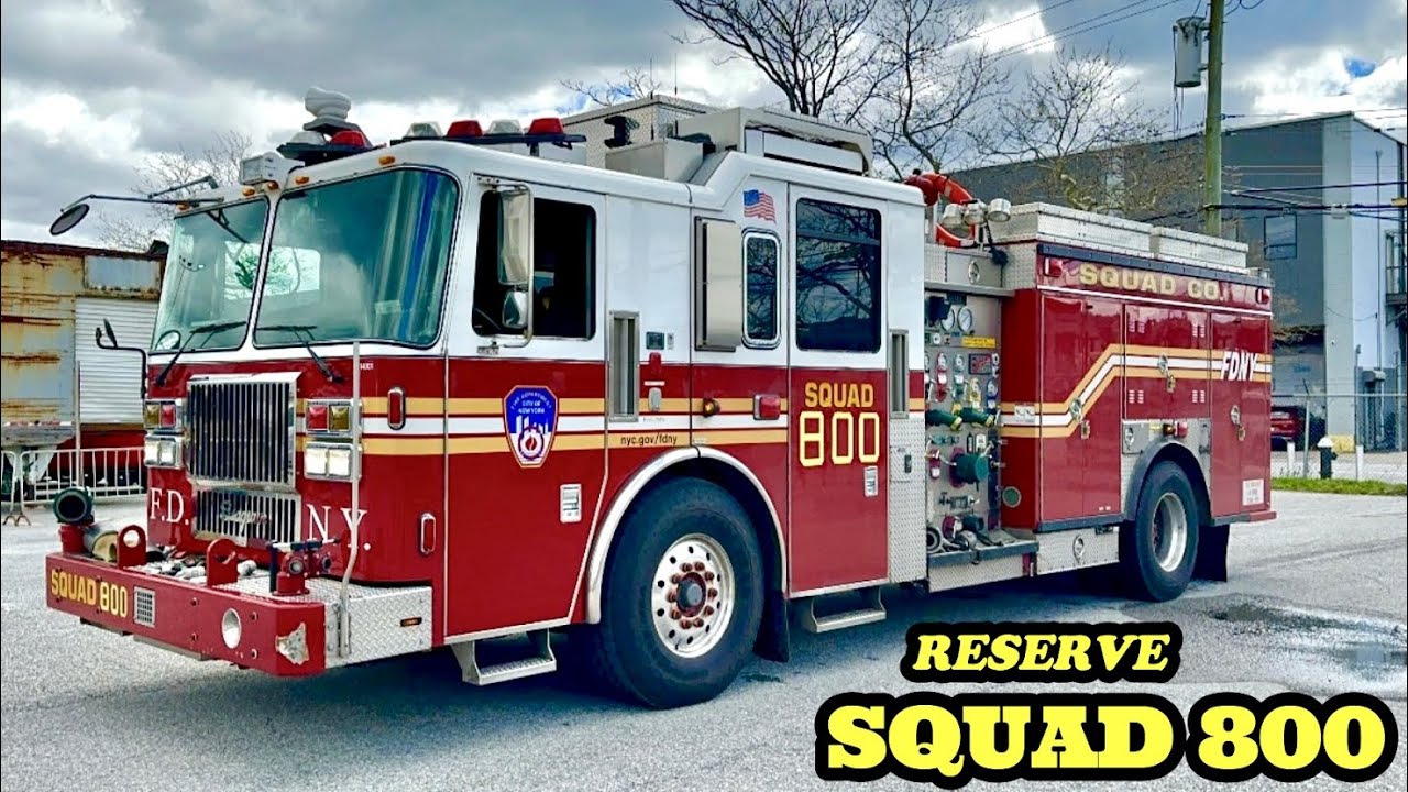 🌟FLEET FRIDAY 🌟 FDNY RESERVE SQUAD 800