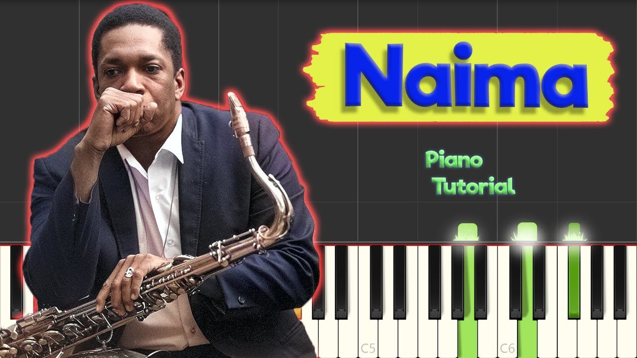 John Coltrane - Naima - Jazz Piano Tutorial (~Sheets in description~)