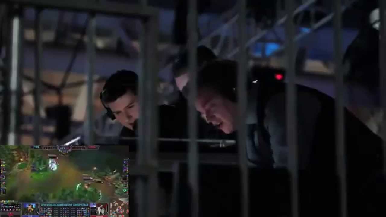 OMG World Championship match vs. FNC and announcer