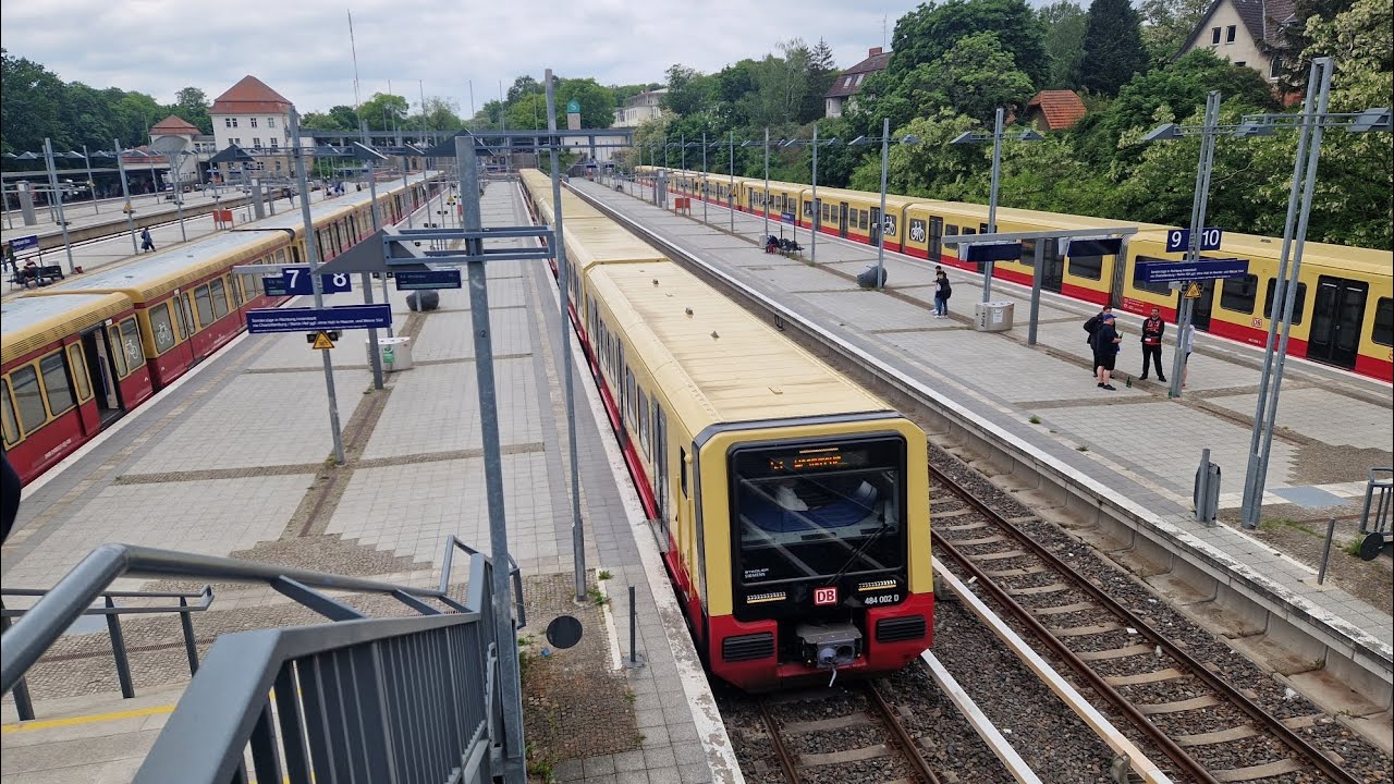 S-Bahn Berlin | Mitfahrt in der S3 von Olympiastadion bis Westkreuz in der BR 484 001 B