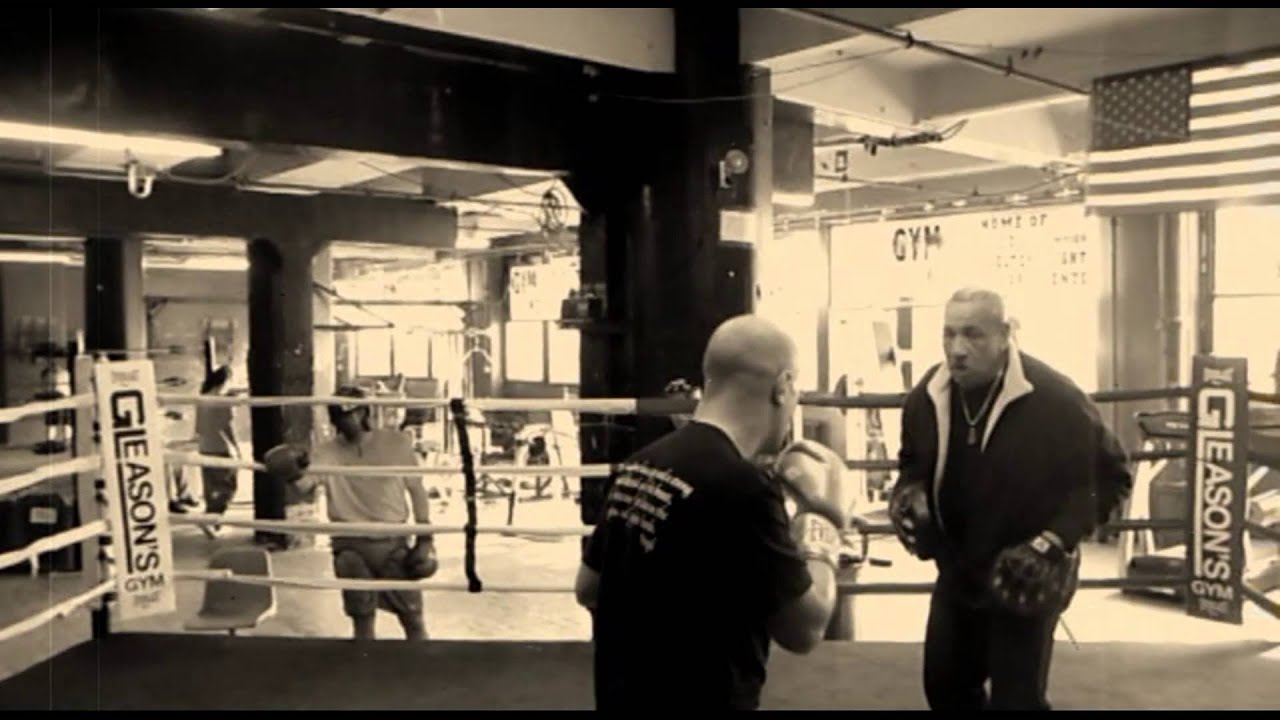 Simone Maludrottu Training at Gleason's Gym.