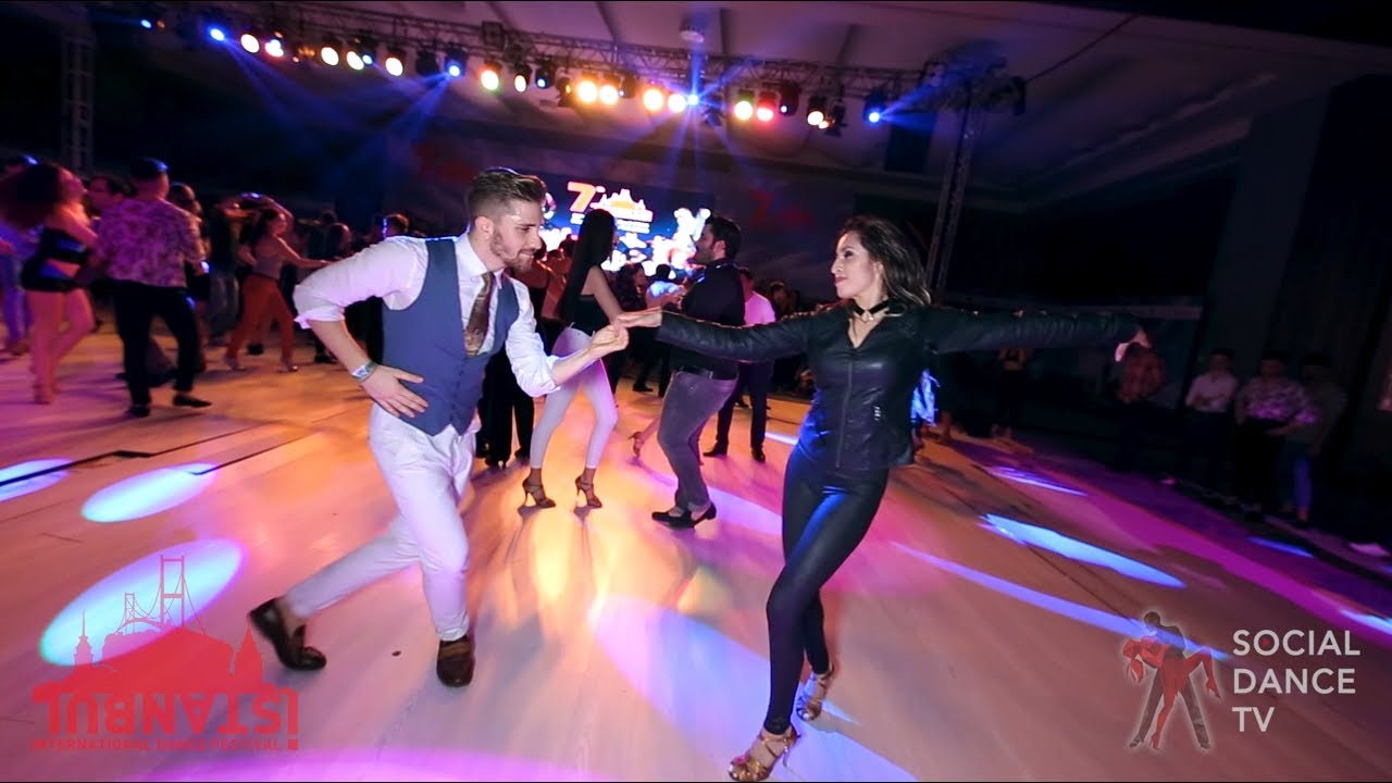 Antonio Berardi & Selene Tovar - Salsa social dancing | Istanbul Int. Dance Festival 2018