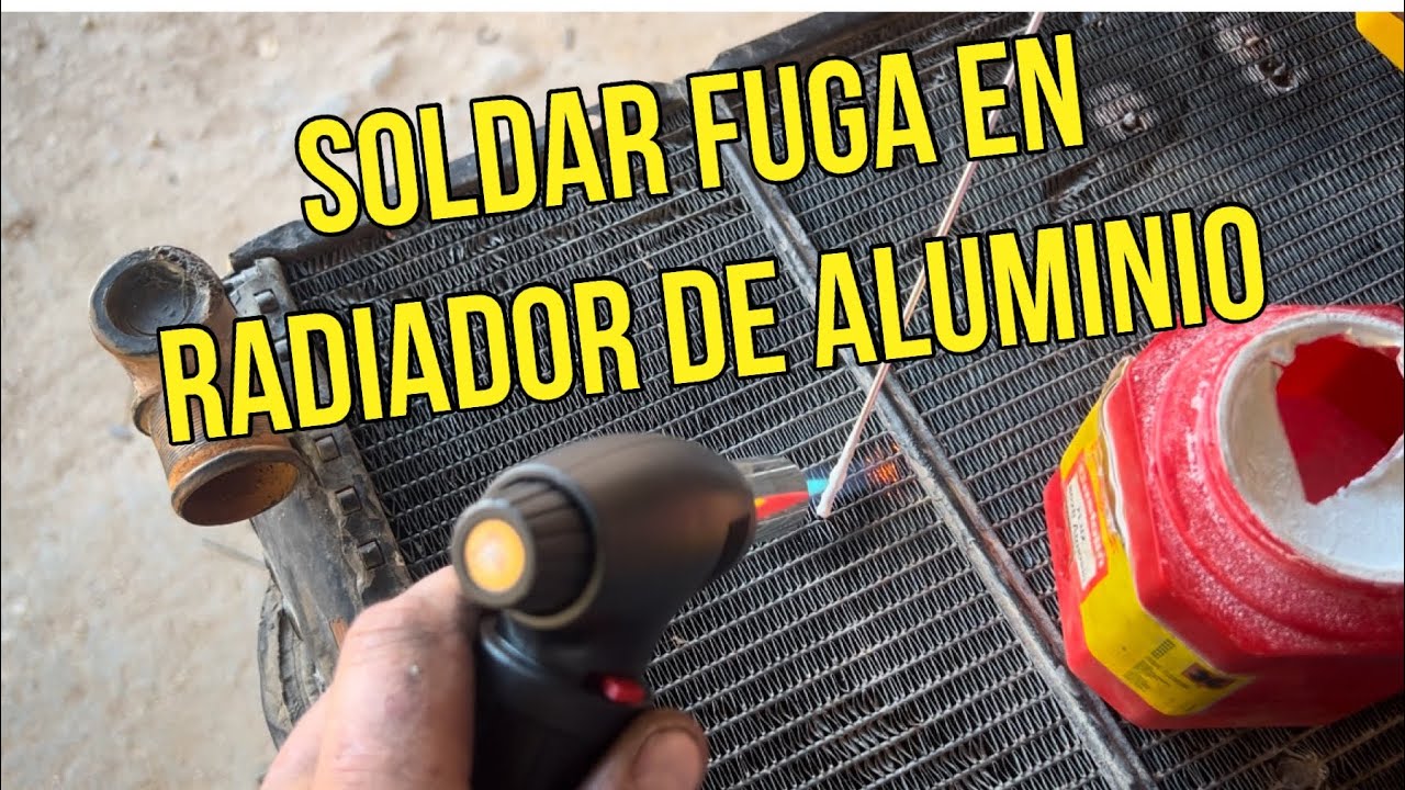 Soldar fuga radiador