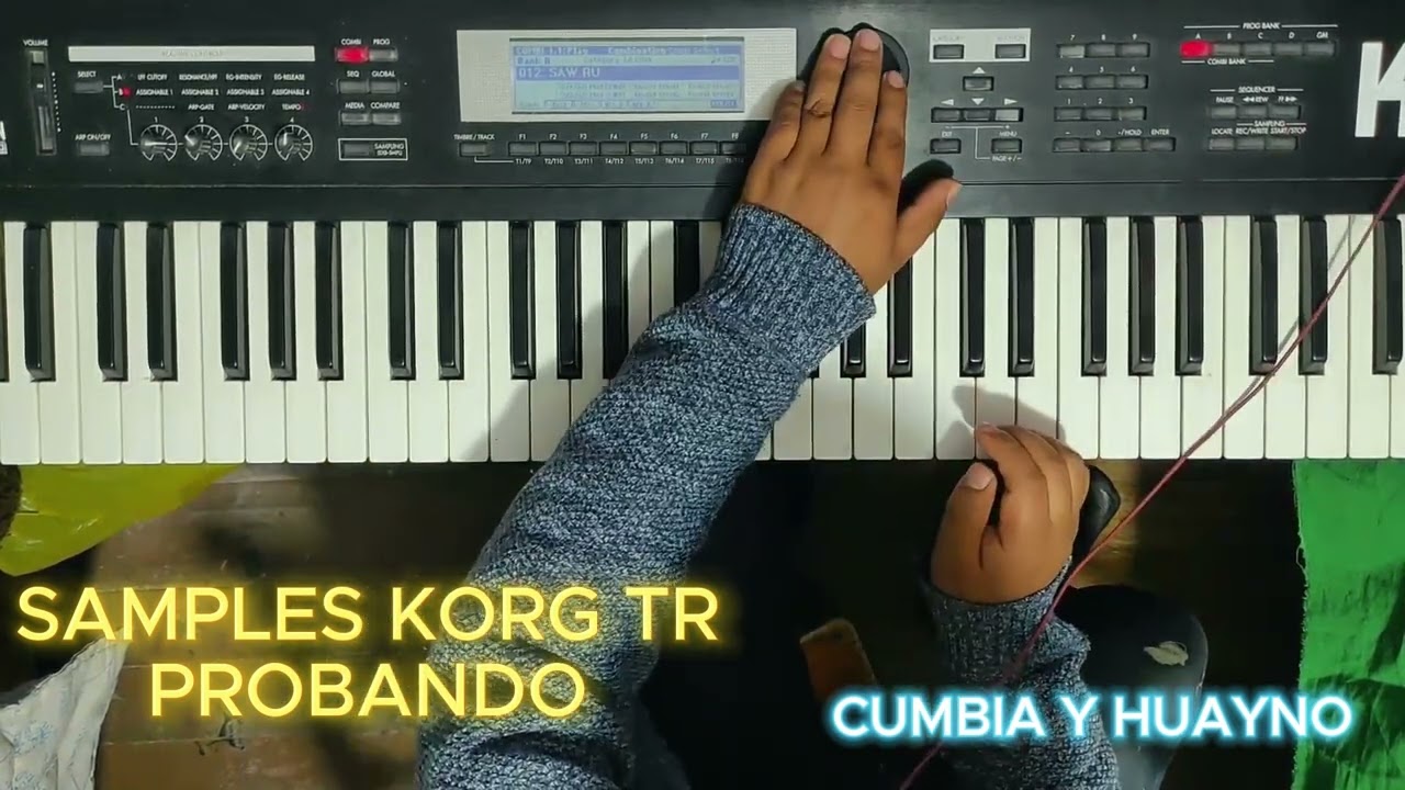 Samples Korg Tr Probando Cumbia Huayno #korgtr #musichuayotuma