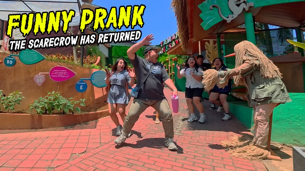 Tonton Saja! ini Episode Paling Seru Scarecrow Prank PART 1, SCARECROW PRANK