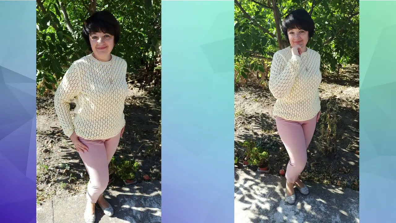 Інструкція по в'язанню джемпера із YarnArt Jeans