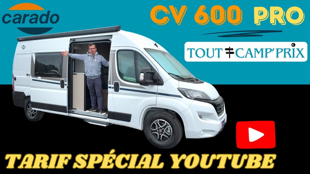 TARIF YOUTUBE EXCLUSIF - Présentation CARADO CV 600 PRO collection 2024 *Instant Camping-Car*