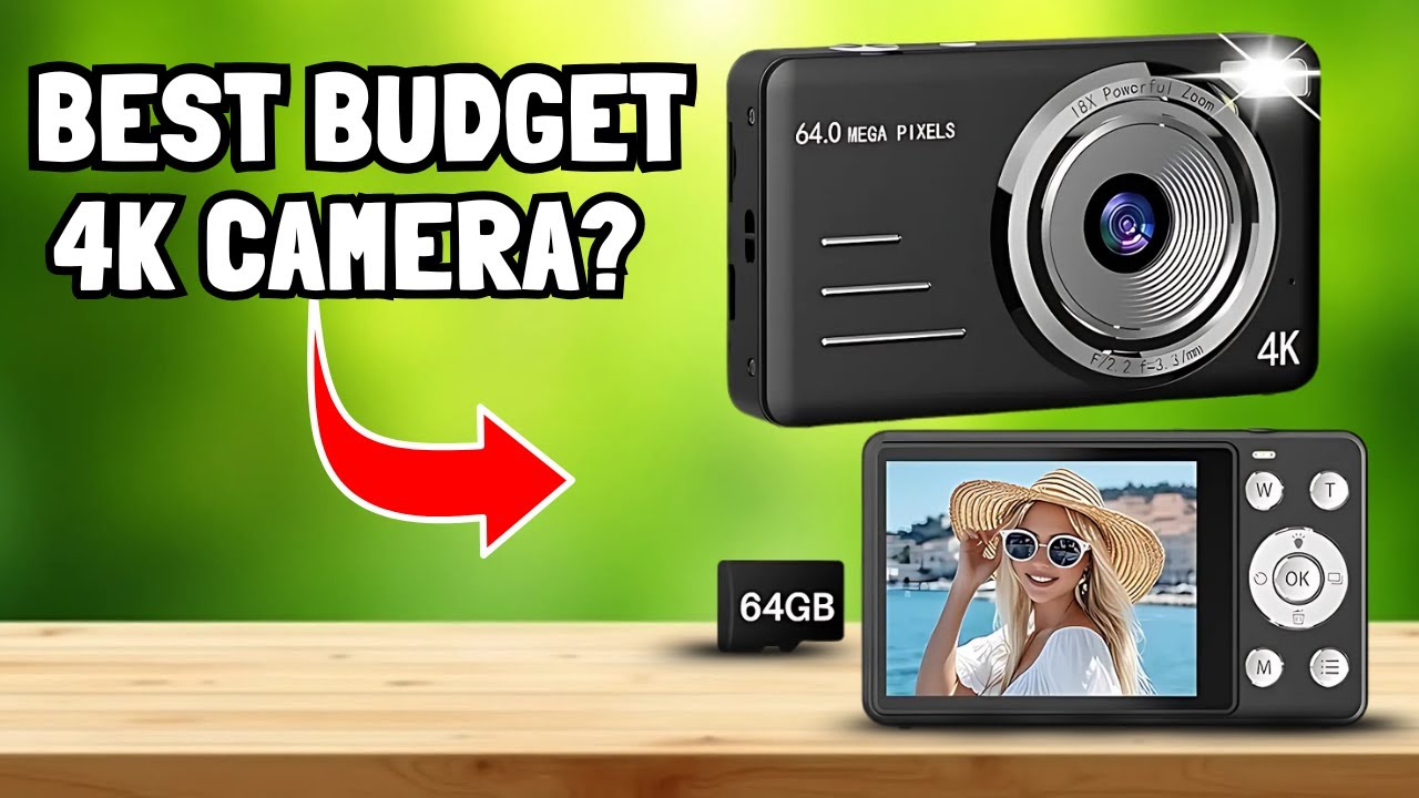 4K 64MP Digital Camera Review | Best Budget Vlogging Camera for Beginners!