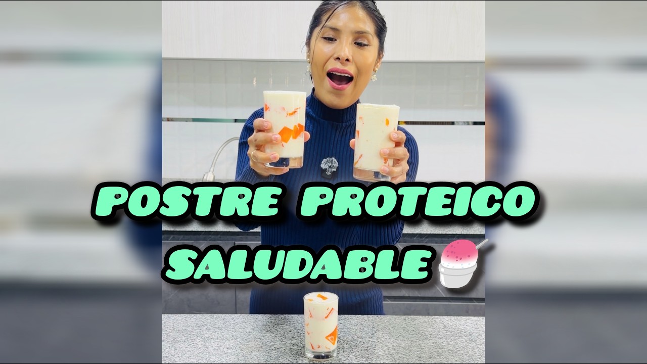 ☺️Postre Proteico Y Saludable😋☺️