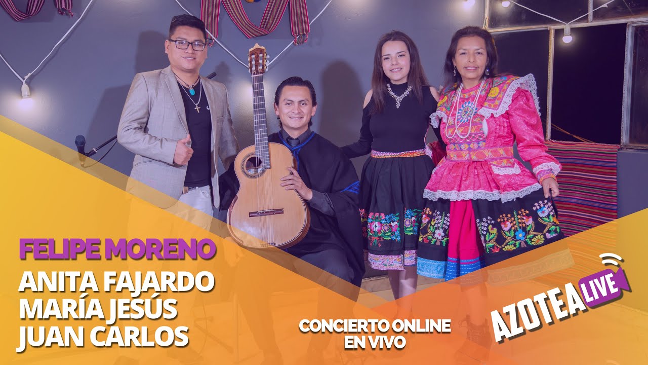 FELIPE MORENO Y ANITA FAJARDO / CONCIERTO ONLINE / AZOTEA LIVE HUARAZ