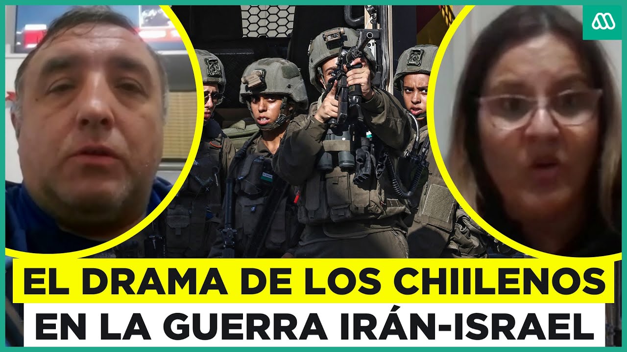 Chilenos en medio de los bombardeos de Ir&aacute;n a Israel