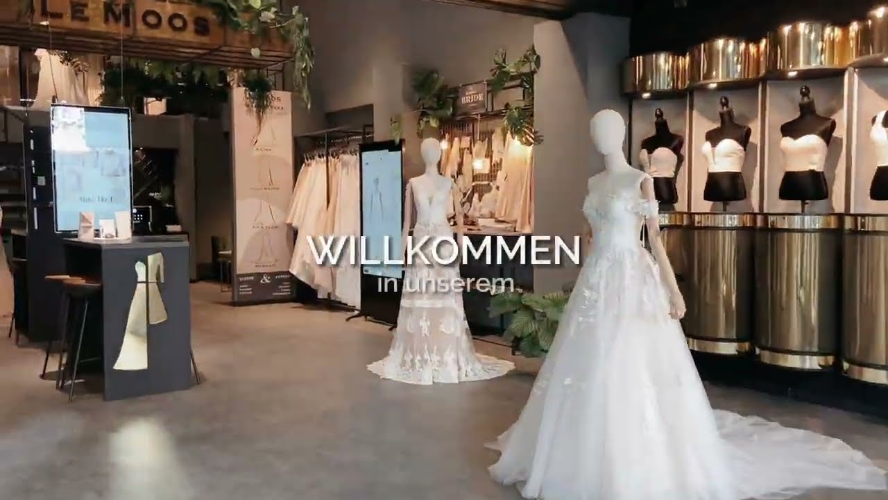 LeMoos Brautkleider I Flagshipstore in D&uuml;sseldorf - komplette miXme Kollektion in Gr. 34-54