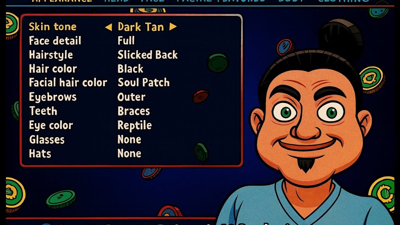 World Championship Poker has surprisingly good character customization