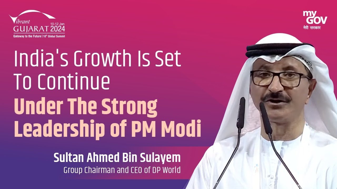 PM Modi Leads India's Growth Charge, DP World CEO Pledges Support