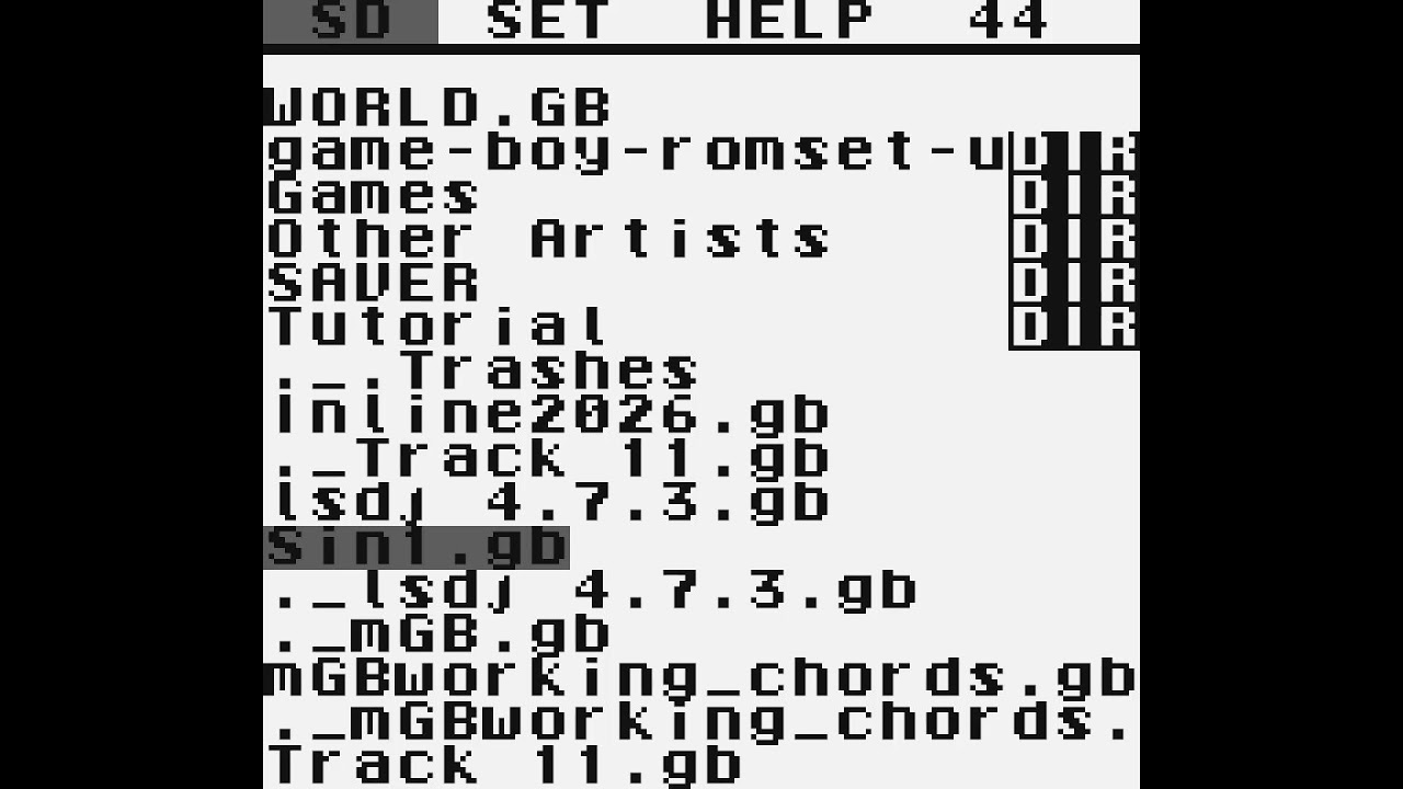 LSDJ Chiptune Gameboy music composition - Track 11