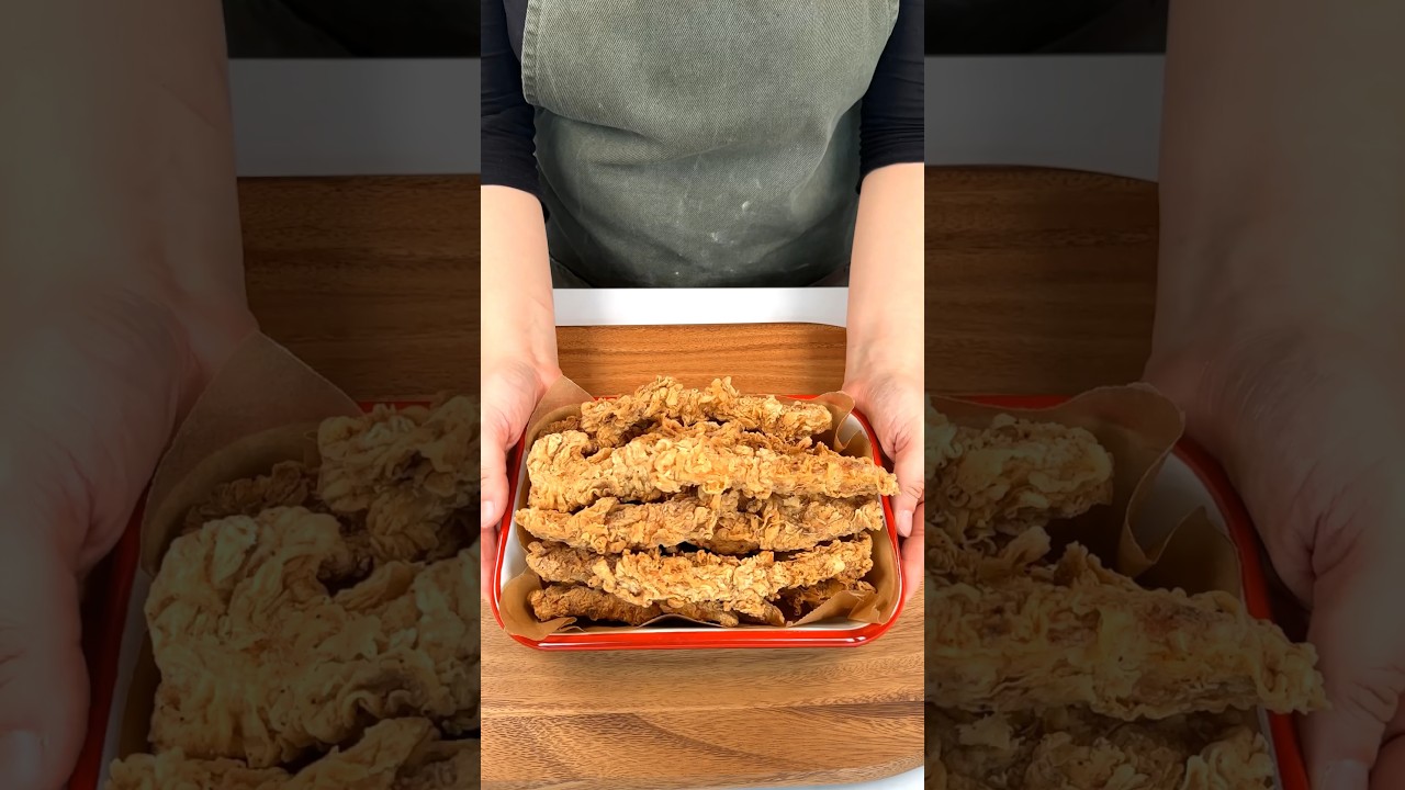 Fried Chicken at Home - KFC - No One Believe You Made it at Home #friedchicken #kfc #asmr #shorts