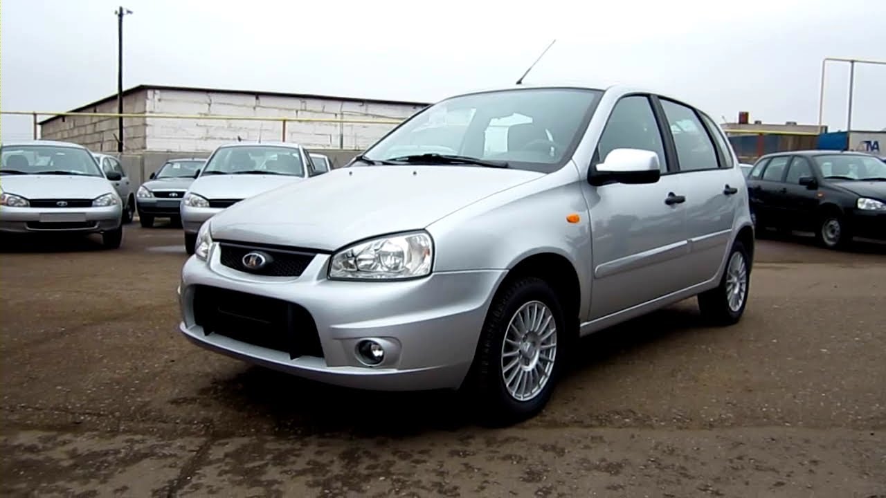 2012 Lada Kalina Sport.Start Up, Engine, and In Depth Tour.