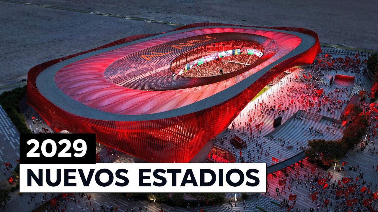 Los estadios más grandes que se están construyendo