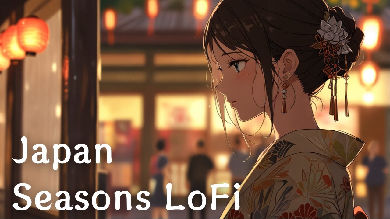 【和風BGM】September Night Glow｜Japanese Traditional LoFi with shamisen Oriental LoFi Background Music