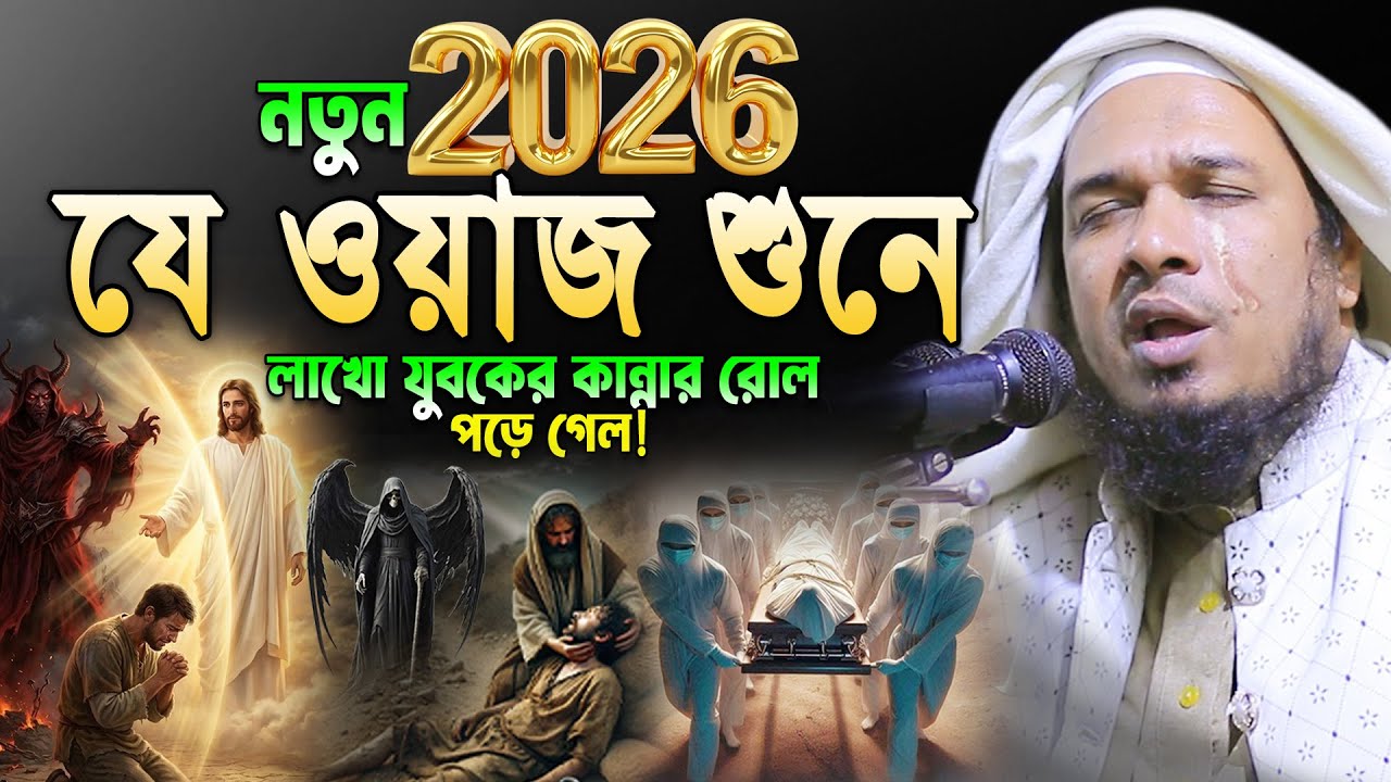 যেই ওয়াজ শুনে লাখো যুবক কাঁদলো😭ওবায়দুল্লাহ মাজহারী নতুন ওয়াজ ২০২৬, Obaidullah Mazhari New Waz 2026