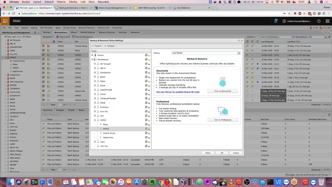Backup Documents a NetPath