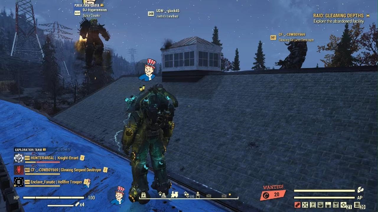 Fallout 76 Enclave_Fanatic Enjoys Some Late Night PvP Unstacked! #Fallout76 #Enclave_Fanatic
