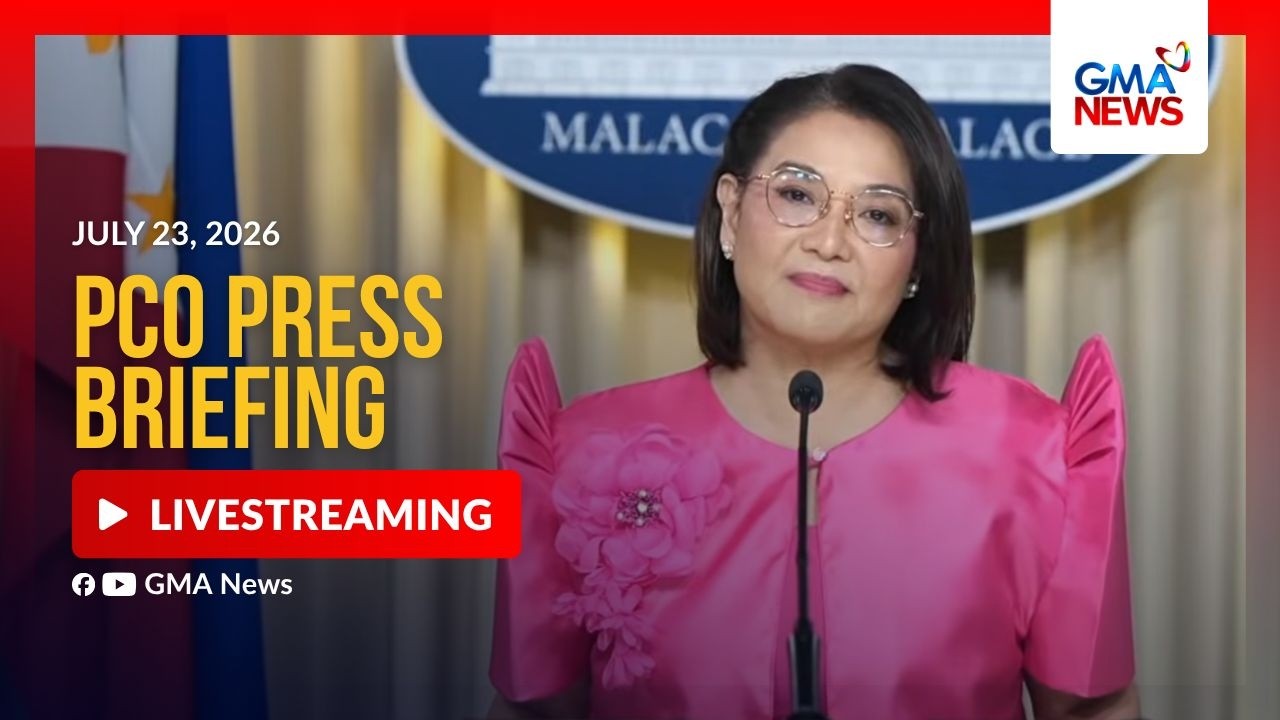 LIVE - PCO press briefing with BCDA and DICT (July 23, 2026) - Replay | GMA News