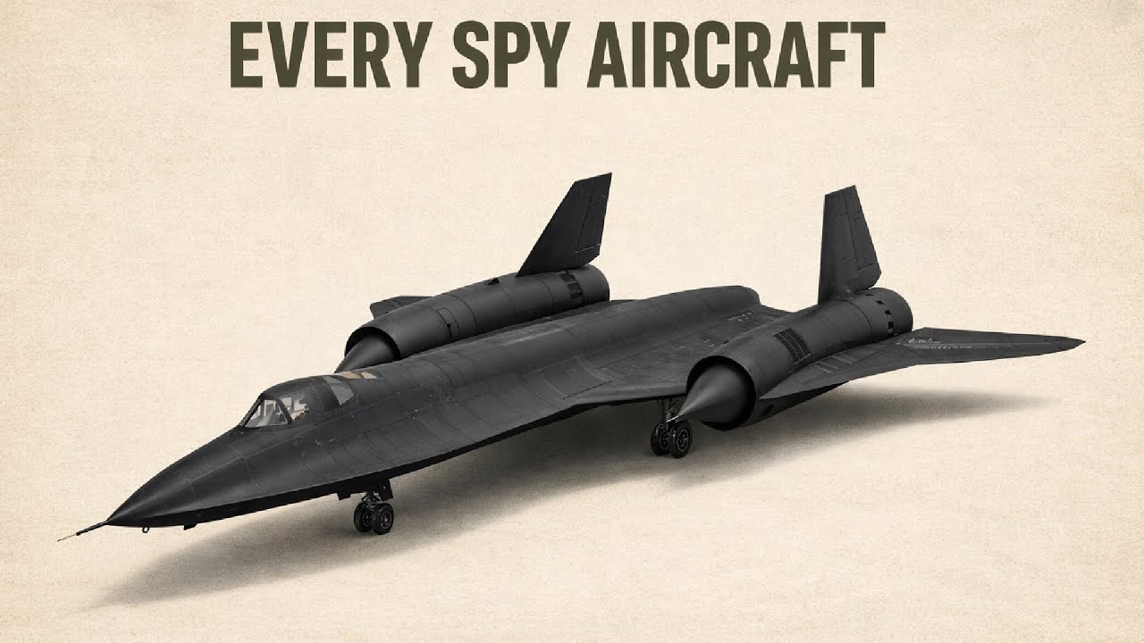 Every Cold War Spy Aircraft Explained