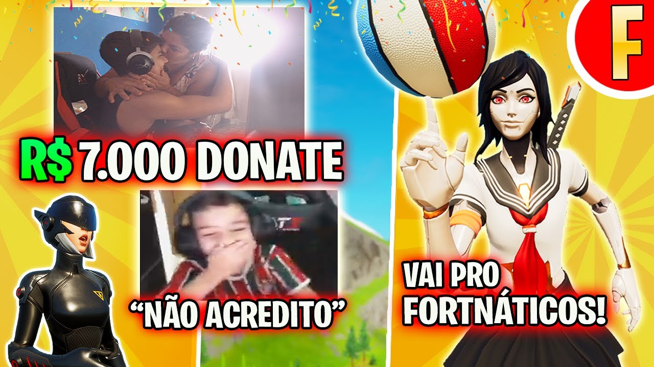 ESSA TEM QUE IR PRO FORTNÁTICOS, OVOTZ RECEBE R$7 MIL DE DONATE, ZENON ARRISCOU TUDO, PLAY DE 200Qi