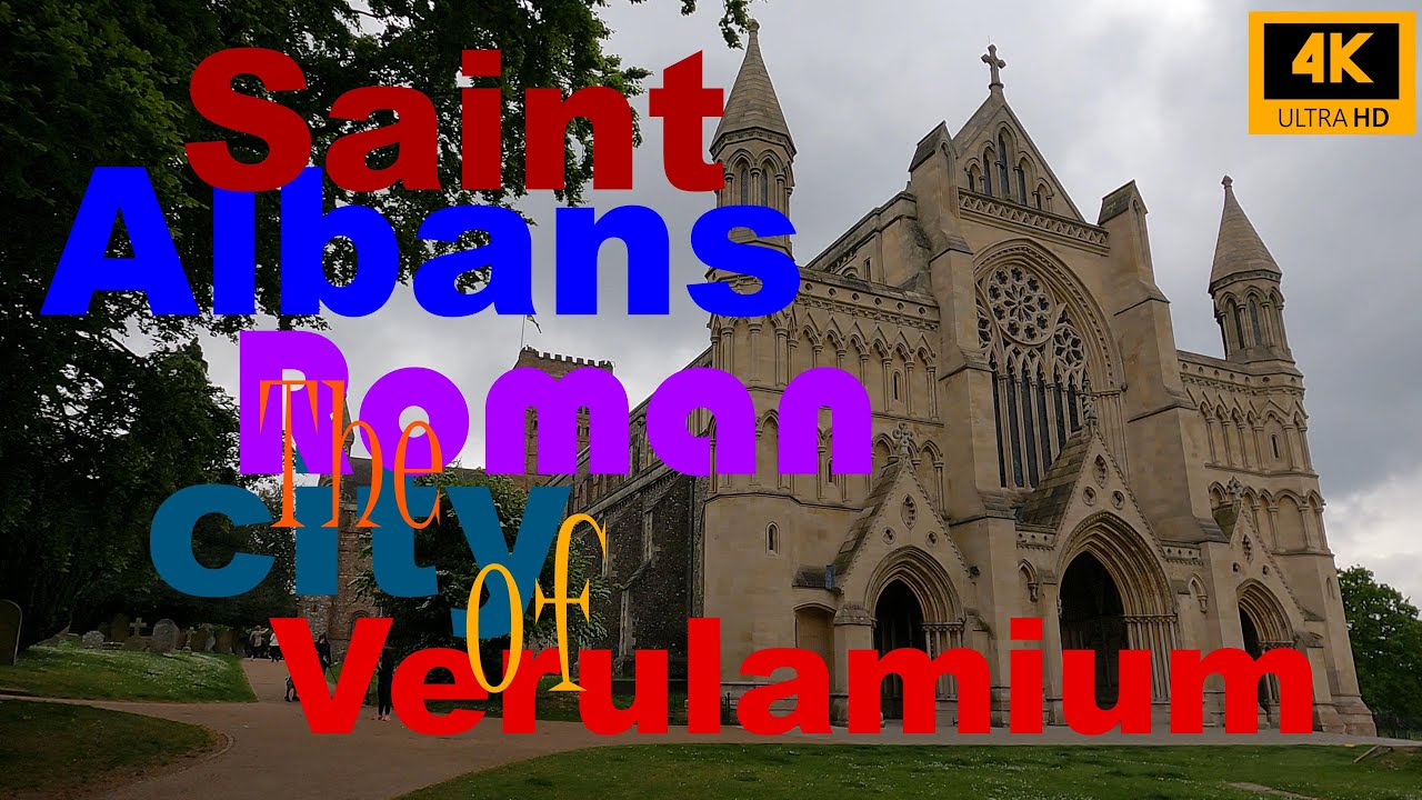 St Albans walking tour Hertfordshire England UK | 4K