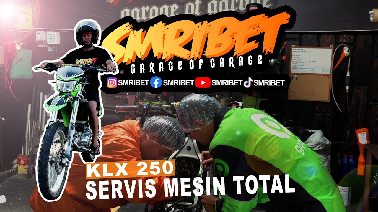 RESTORASI KAWASAKI KLX 250 KE STANDAR PABRIK ATAU STOCK ENGINE