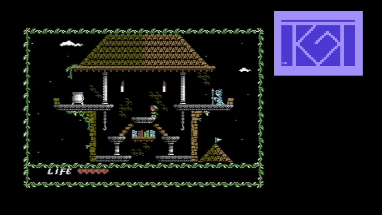 c64 - nixy and the seeds of doom (complete playthrough)