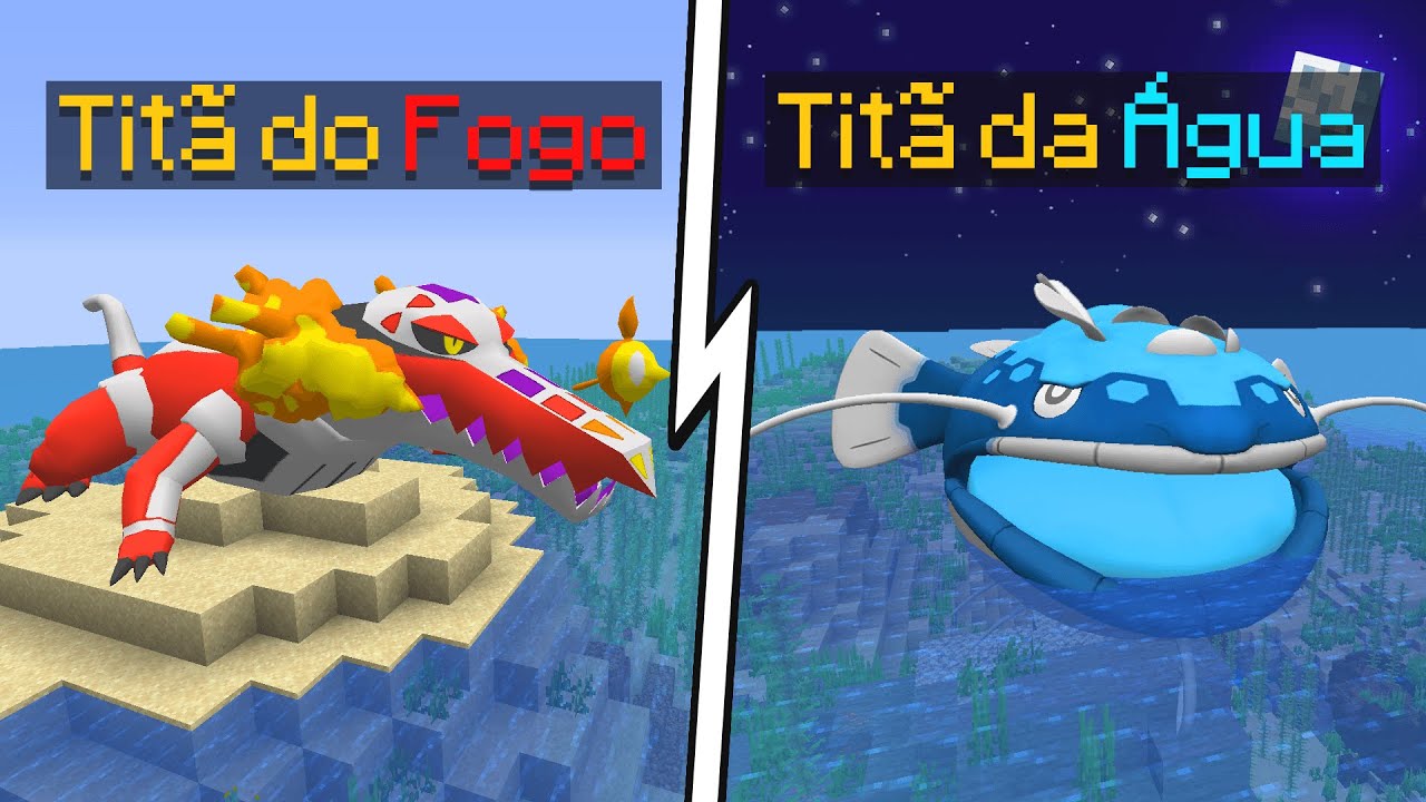 Esses são os Pokémons TITÃS do Pixelmon!
