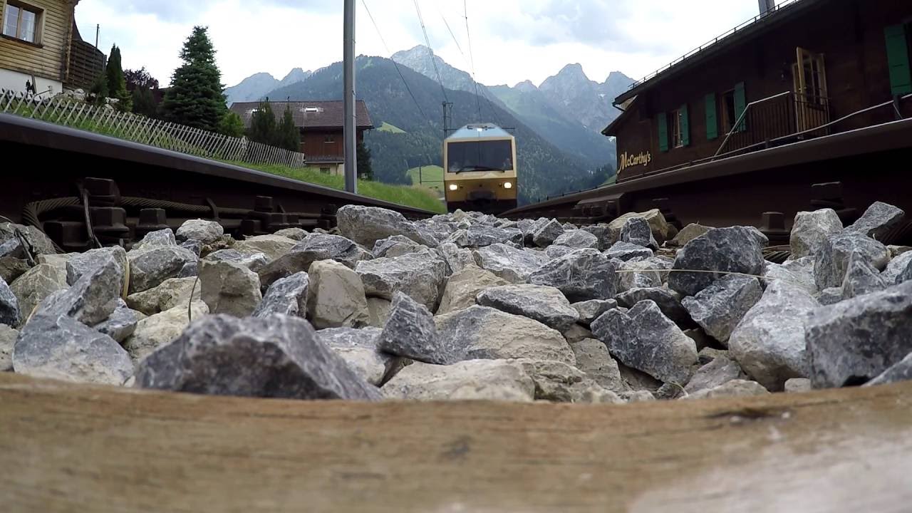 Camera under train [HD - GoPro - 1080p - 60fps]