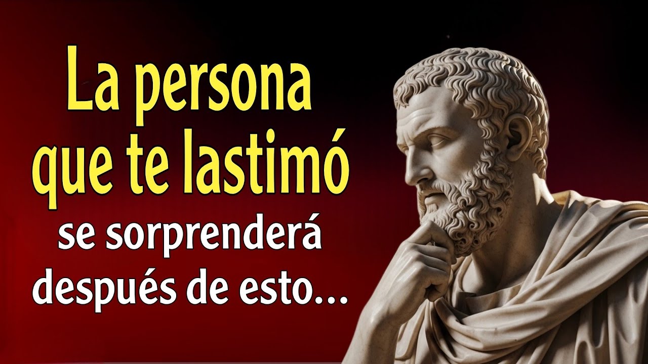 Cómo actuar ante alguien que te hizo daño: El poder de la calma y el estoicismo