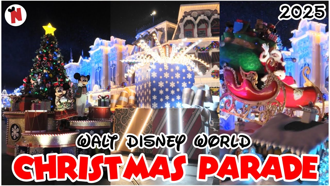 Mickey's Once Upon A Christmastime Parade 2025 | Mickey's Very Merry Christmas Party