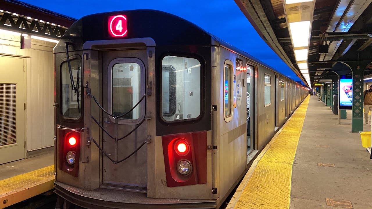 IRT Subway: R142 (4) Express Train Ride from Woodlawn to New Lots Avenue