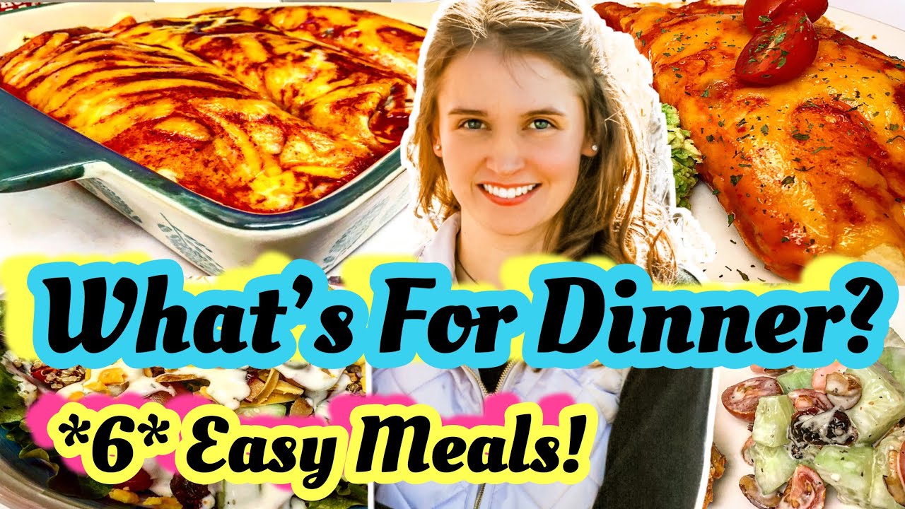 6 Quick & Cheap Meals | What’s for Dinner? | Julia Pacheco