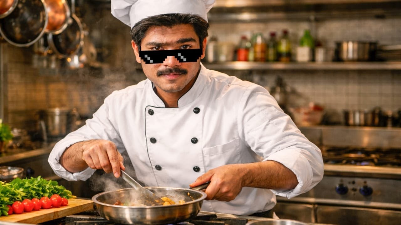 Aaj khana banate hai voh bhi ek haat se | one armed cook live