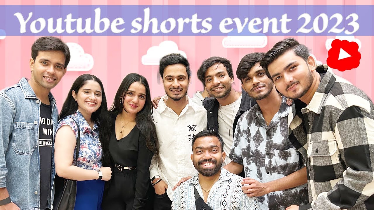YouTube Shorts Event 2023 Vlog | Chimkandi | Sarcaster | Ankush | Hassu | Isha Yadav Vlogs