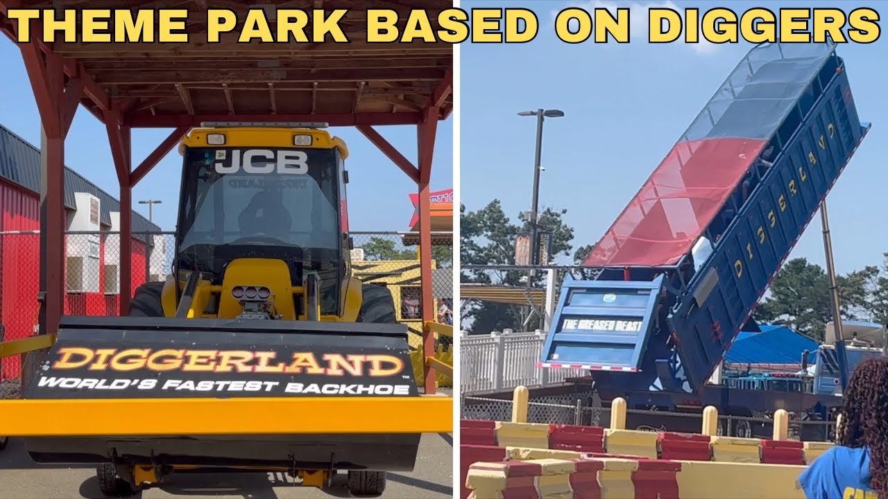 Diggerland USA | Theme park inspired by Diggers and JCB | NewJersey