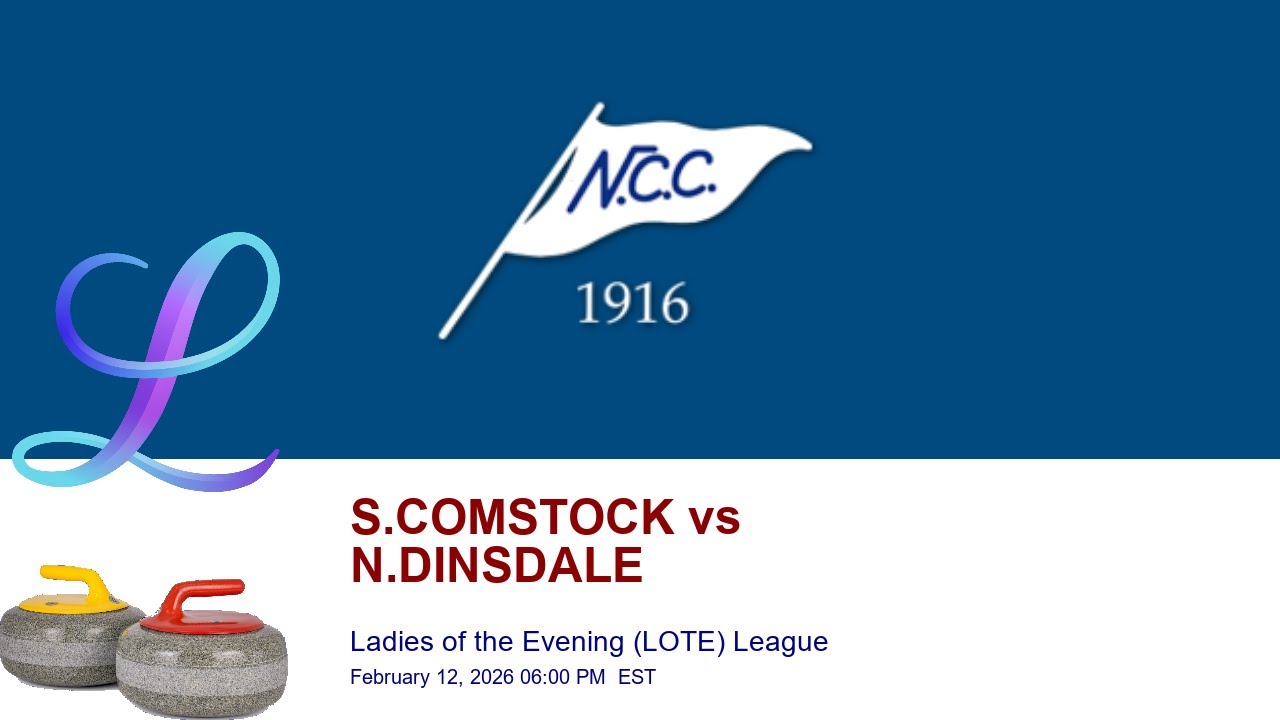 S1: NCC Ladies of the Evening (LOTE) League | S.COMSTOCK vs N.DINSDALE