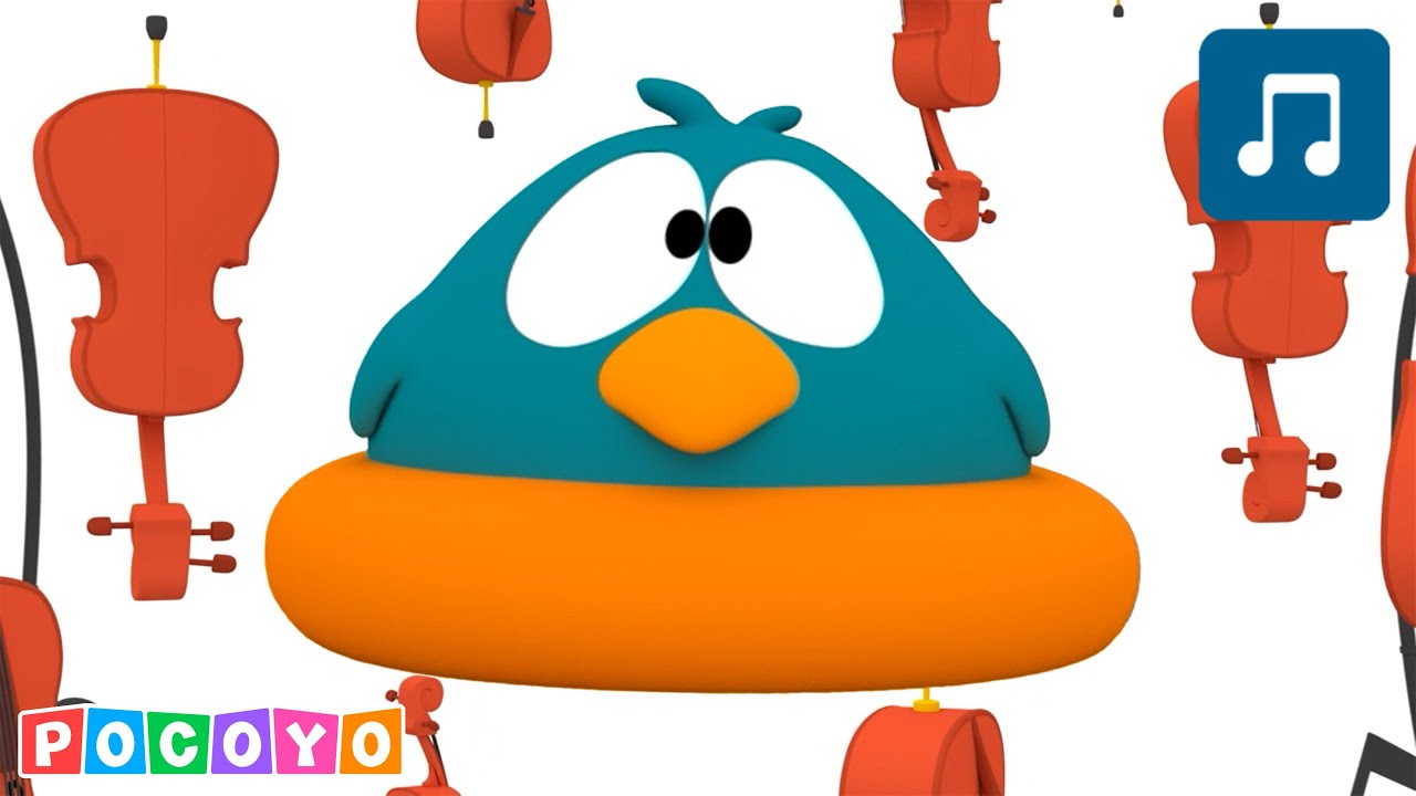🎶 Musical Madness! 😱 Sleepybird discovers a WORLD OF SOUND 🎹 | Pocoyo English | Songs for Kids