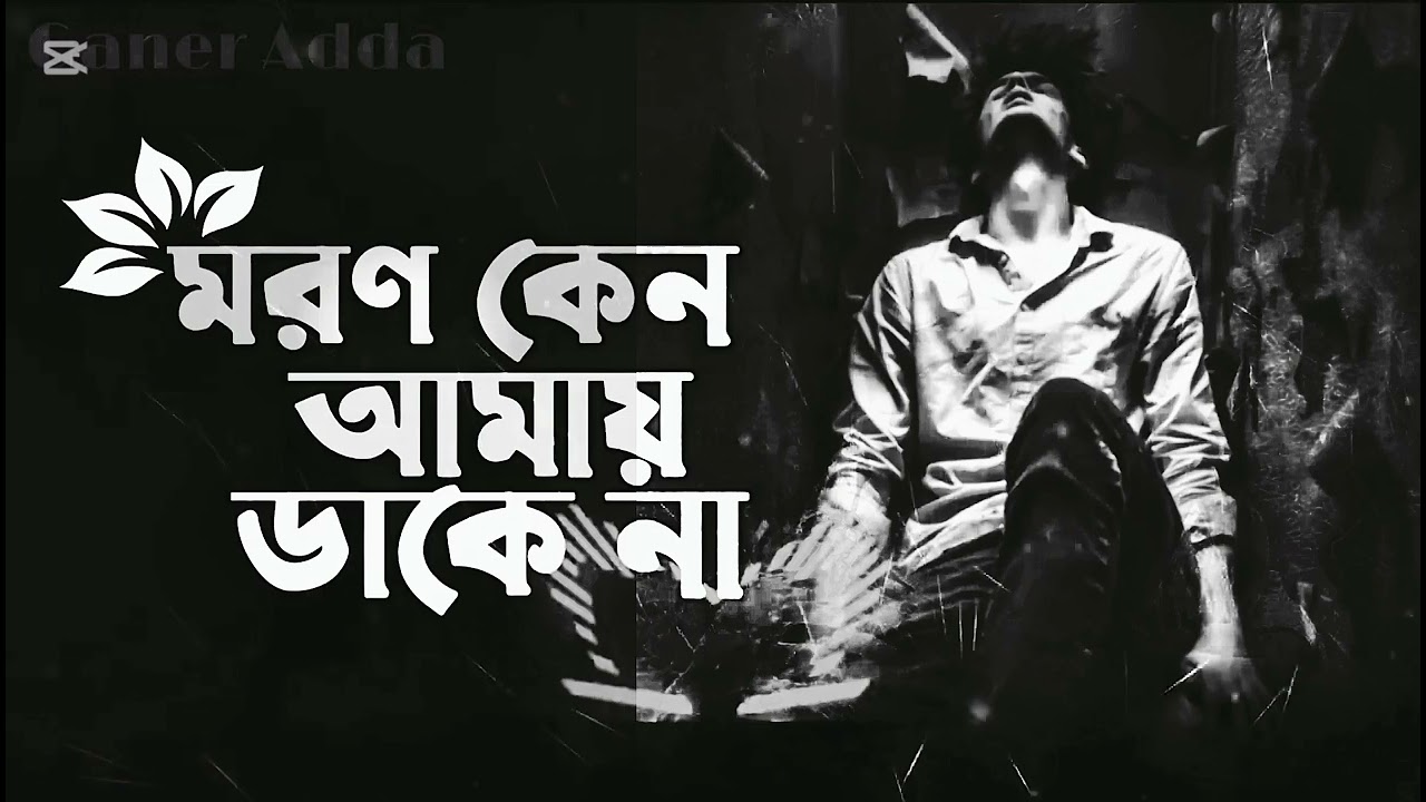 🌼 মরণ কেন আমার ডাকে না 💔