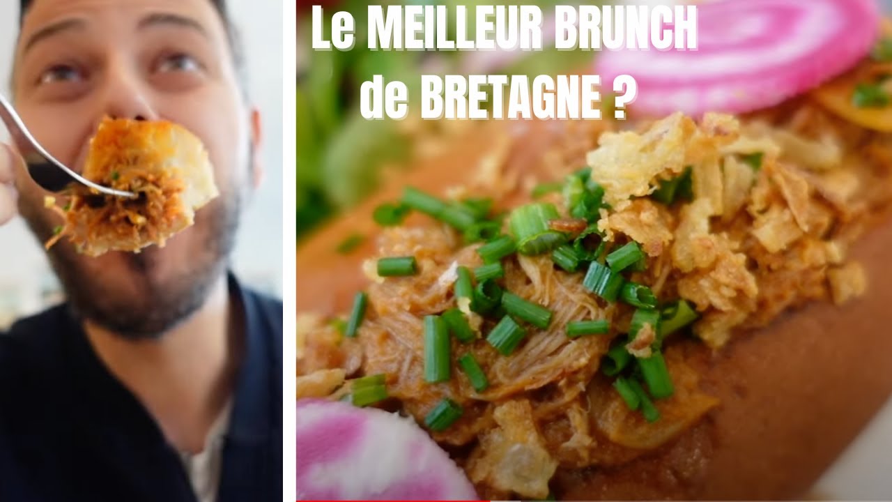 BRUNCH 100 % FRANÇAIS à DINARD : le meilleur de Bretagne ? - VLOG 1428