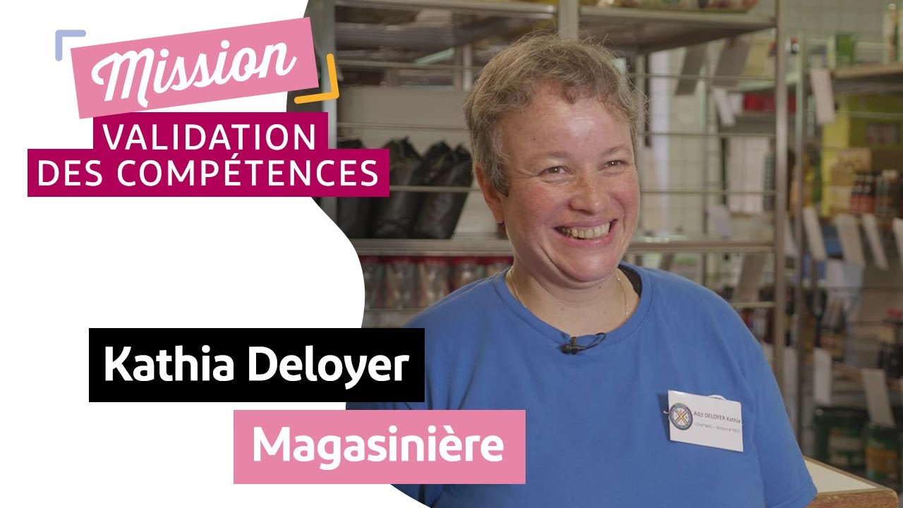 La D&eacute;fense : Kathia a obtenu deux Titres de comp&eacute;tence !