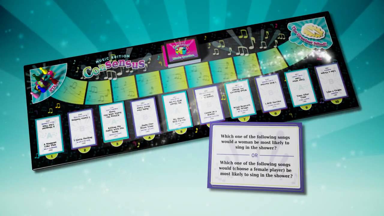 Consensus Music Edition Board Game