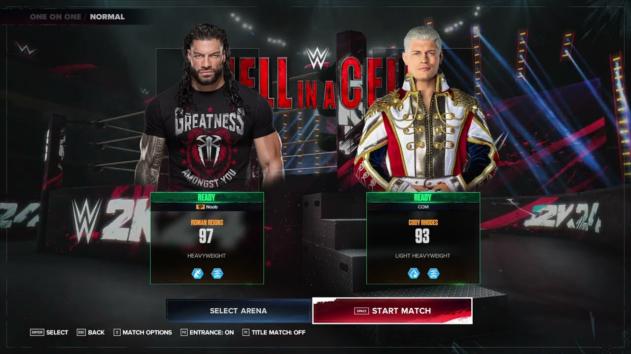 Roman Reigns Defeats Cody Rhodes in a Brutal Main Event! #viral #gaming #wwe #trending